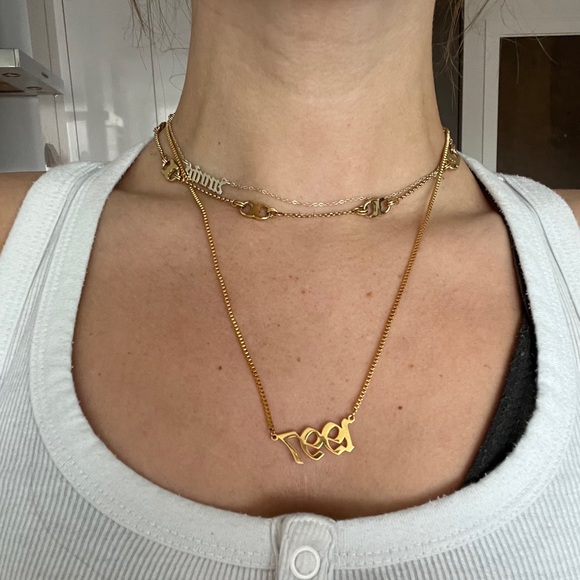 Jewelry - 1997 gold plated necklace